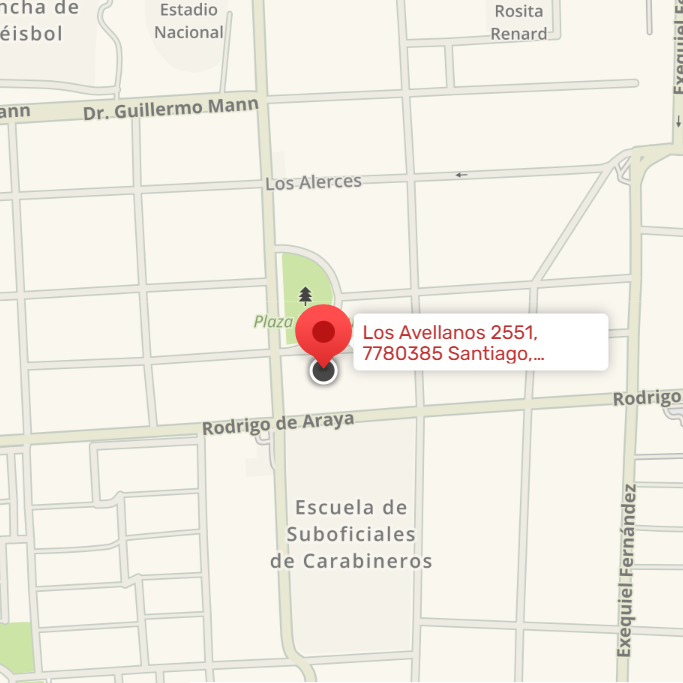 Mapa Los Avellanos