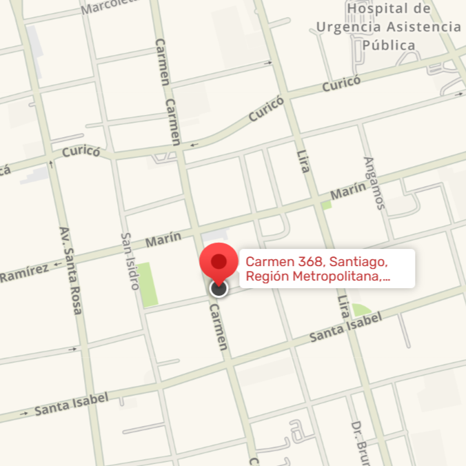 Mapa Santa Isabel